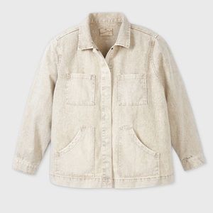 Target Universal Thread acid wash denim jacket xs